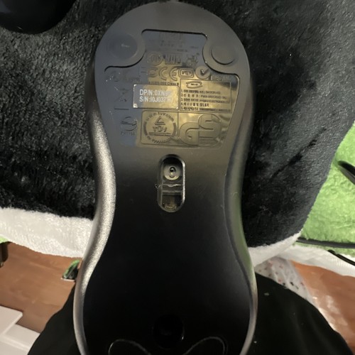 Dell M-UAR DEL7 Wired Scroll Optical Mouse - Black - Picture 3 of 3