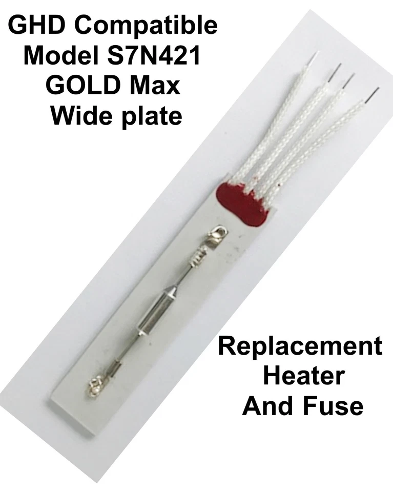 Compatible Heater And Fuse Element For GHD  Model S7N421 Gold Max Wide Plate - Image 2 of 4