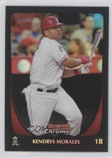 2011 Bowman Chrome Refractor Kendrys Morales #75 3d5