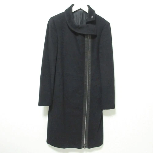 Autentico GUCCI Tom Ford Periodo 2001 Misto Cashmere Doppia Zip Stand Collare Coa