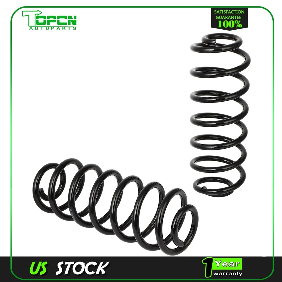 2x Rear for Ford Crown Victoria 1998-2011 Lincoln Town Car Mercury Coil Springs Foto 3 de 4