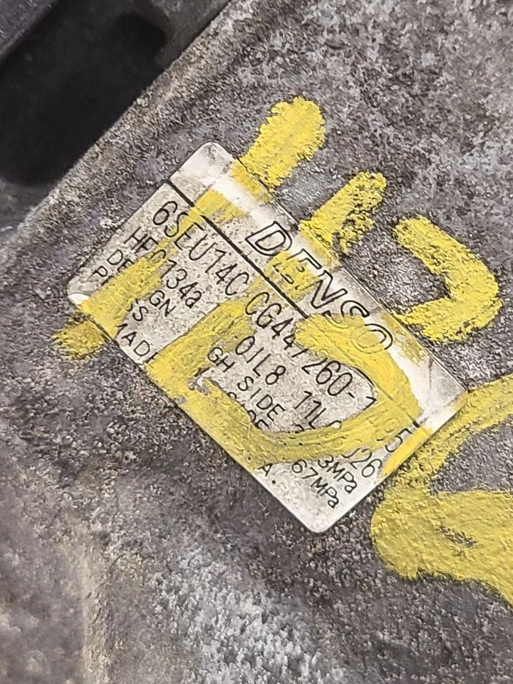 09-10 TOYOTA COROLLA AC Compressor Excluding Xrs 8831002510  Foto 3 de 4