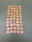 1930s Wheat Pennies Roll (50 Coins) 1933–1939 No Mint Mark Estate Lot (1)