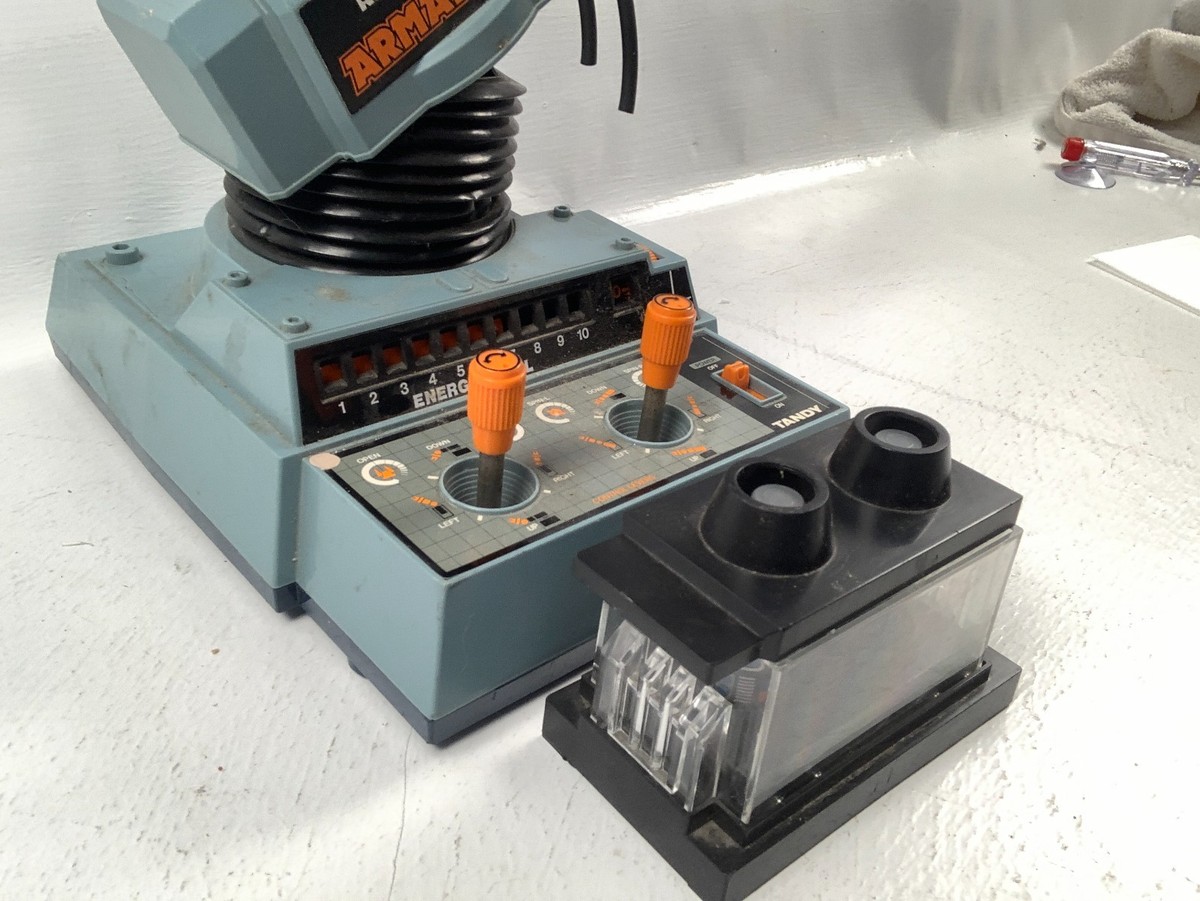 Buy Vintage 1983 Armatron Radio Shack Robot Arm Toy 80s Not Tested