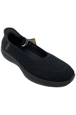 Skechers Women's Cleo Swift Knit Skimmers Loafers Black