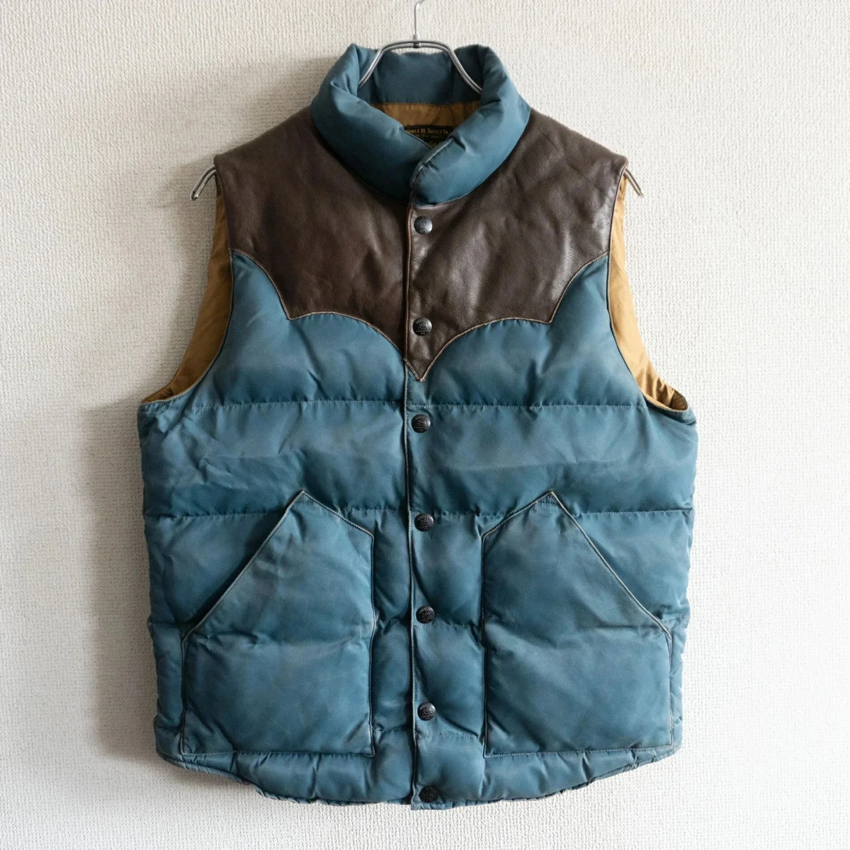 RRL Vest Coats, Jackets & Vests Leather Outer Shell for Men for