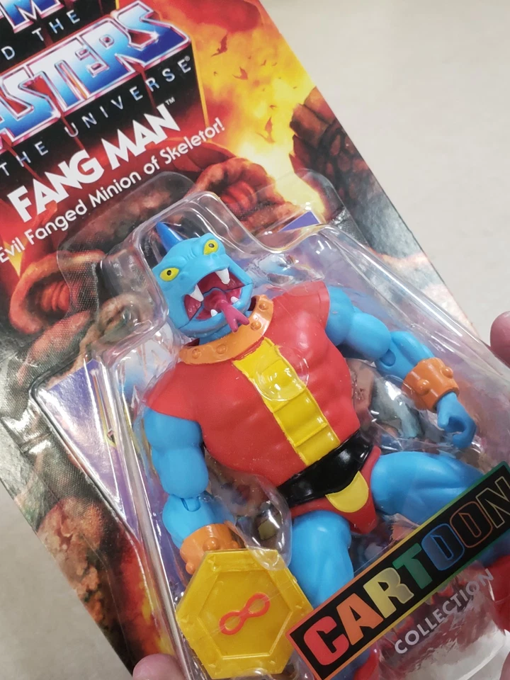 Figura Colección de Dibujos Animados MOTU FANG MAN Masters of the Universe Origins Foto 2 de 3