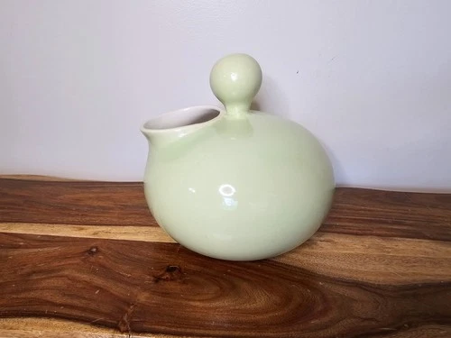 RARE Vintage MCM Soup Tureen Jug, Eva Zeisel Red Wing Town & Country Chartreuse
