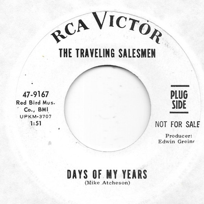 #ad #ad THE TRAVELING SALESMEN Days Of My Years on RCA garage beat PROMO 45 HEAR $10.00