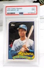 1989 TOPPS TRADED #41T KEN GRIFFEY JR RC ROOKIE HOF PSA 9 MINT MARINERS NEW SLAB