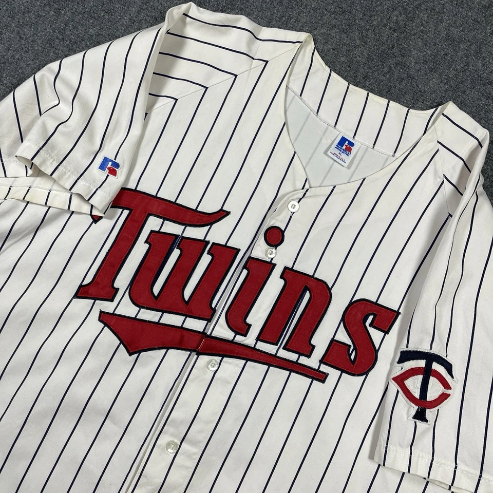 Camiseta blanca vintage Russell Athletic MLB Minnesota Twins talla XL 0959 Foto 4 de 4