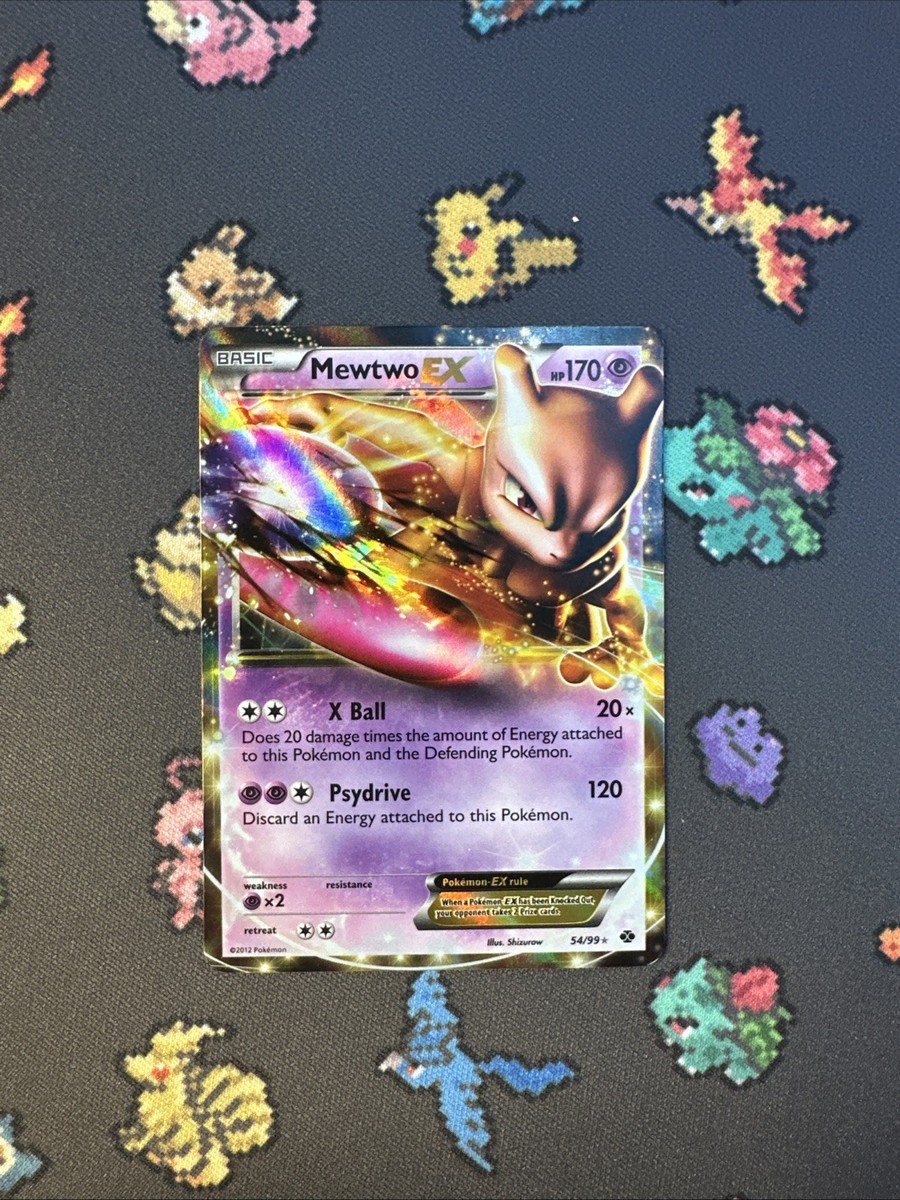 Pokemon Card - Mewtwo EX Next Destinies 54/99 Holo Rare EX 2012 | eBay