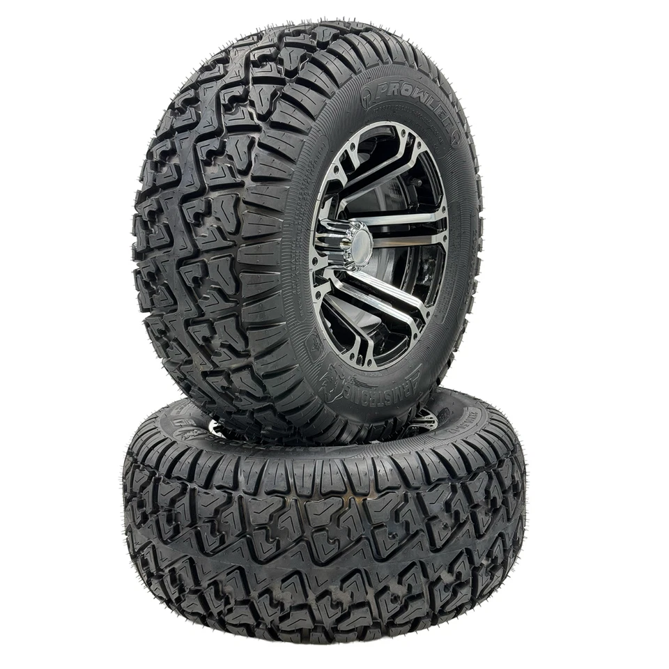 Roda de carrinho de golfe 23x10.5-12 4 camadas Prowler alumínio - Conjunto de 2 - Imagem 2 de 4