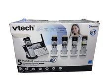VTech 5 Handset Super Long Range Answering System Model IS8151-5