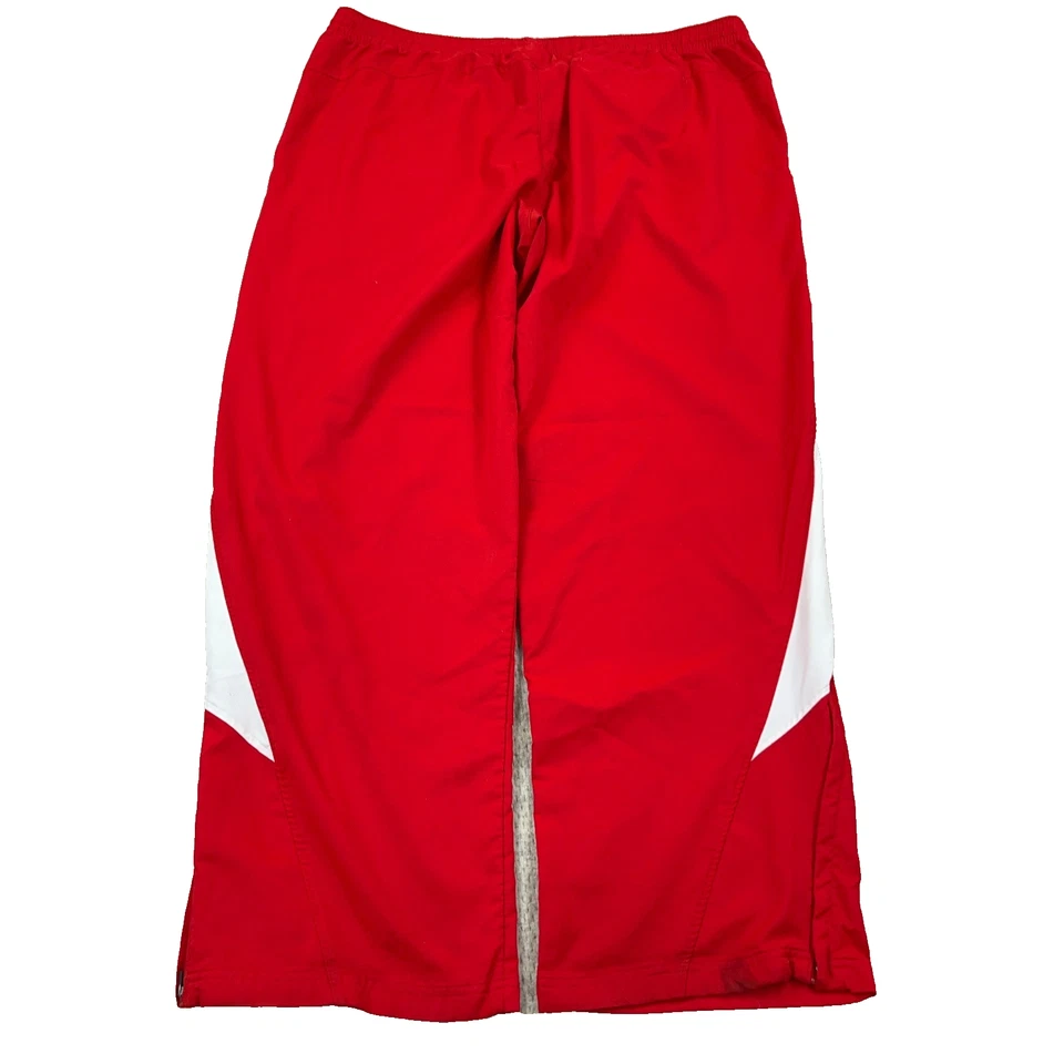 Under Armour Pants Men 3XL Red White Windbreakers Joggers Track Suit Baggy * - Image 2 of 4