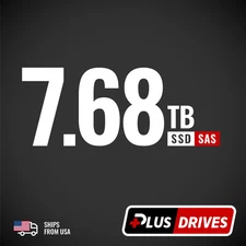 Dell EMC 7.68TB SAS SSD 2.5in 12Gbps 400K IOPS Enterprise Solid State Drive