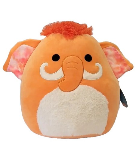 Original Squishmallow Orange WAlly Mammoth Wilbie Large Plush Stuffed Toy 16" - Picture 10 of 12