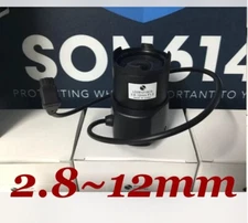 Security Varifocal Lens 2.8-12mm 1/3” F1.3 Auto Iris CCTV Camera LD281213CS NEW!