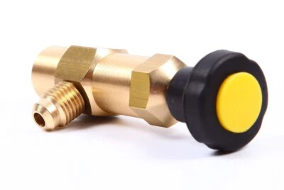 Refco Entnahmeventil für Kältemittel-Einwegdosen 1/4" SAE Schlauchanschluss