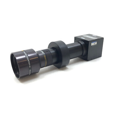 Dalsa DS-24-02M30-12E Machine Vision Camera w/ Melles Griot Invaritar 4X Macro