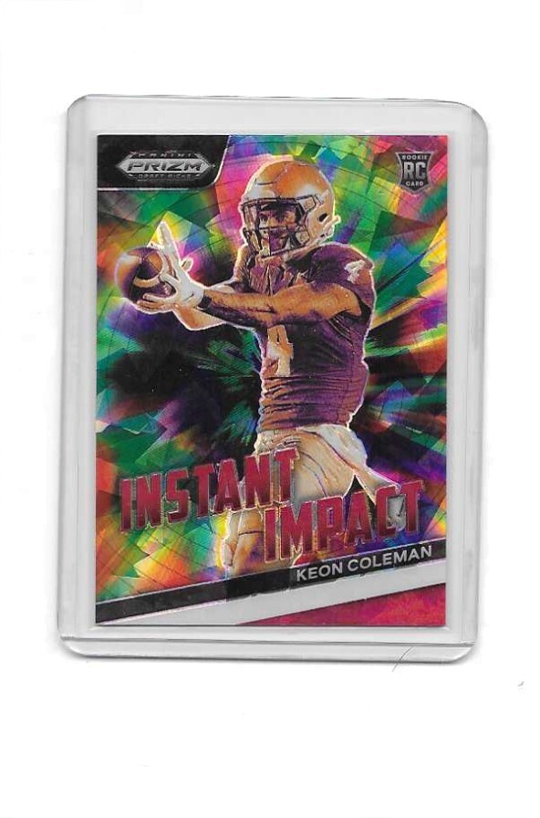 2024 Panini Prizm Draft Picks - Instant Impact #II-KC Keon Coleman (RC)