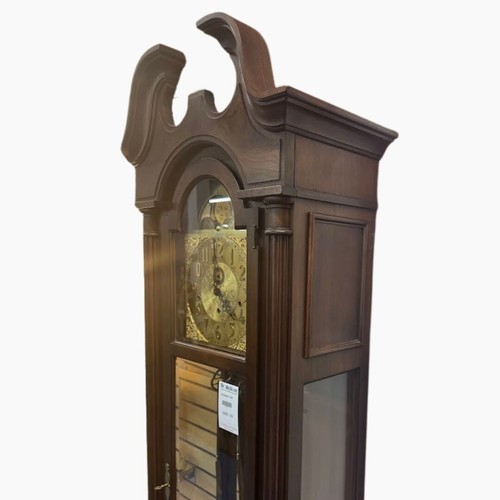 Sligh Trends Chippendale Grandfather Clock in Mahogany Zeeland Michigan with key - Picture 4 of 6