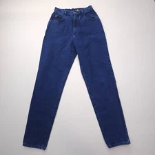 Vintage Gitano High Rise Mom Jeans Womens Size 8 Dark Wash Blue 100% Cotton