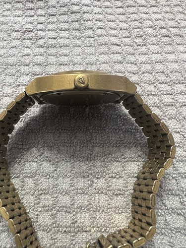 Nixon Time Teller, rare, Brass And Palm Textured Dial - Picture 6 of 6