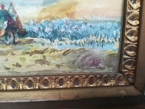 acquerello di pittore orientalista - Foto 4 di 5