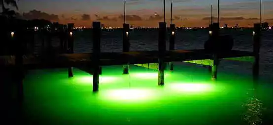 Marine UNDERWATER boat dock lights night fishing - accent lighting LED low  power