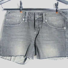 B By Bullhead Grey Jeans Short Shorts Size 1