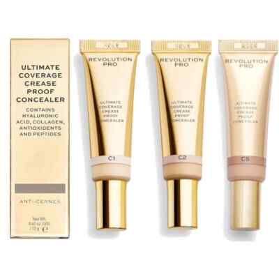 REVOLUTION Ultimate Coverage Crease Proof Concealer 12g - NEU Originalverpackt