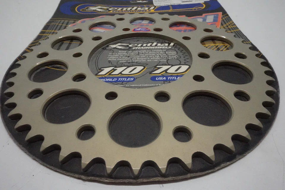 Piñón trasero Honda CBR Renthal Ultralite 51T Yamaha YZF R6 CBR 600F 990RR A2 Foto 3 de 4