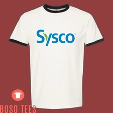 SYSCO Corporation Food Delivery Men's Ringer Black Size S-3XL