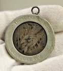 1922 US Peace $1 in Thunderbird Hotel Silver Bezel