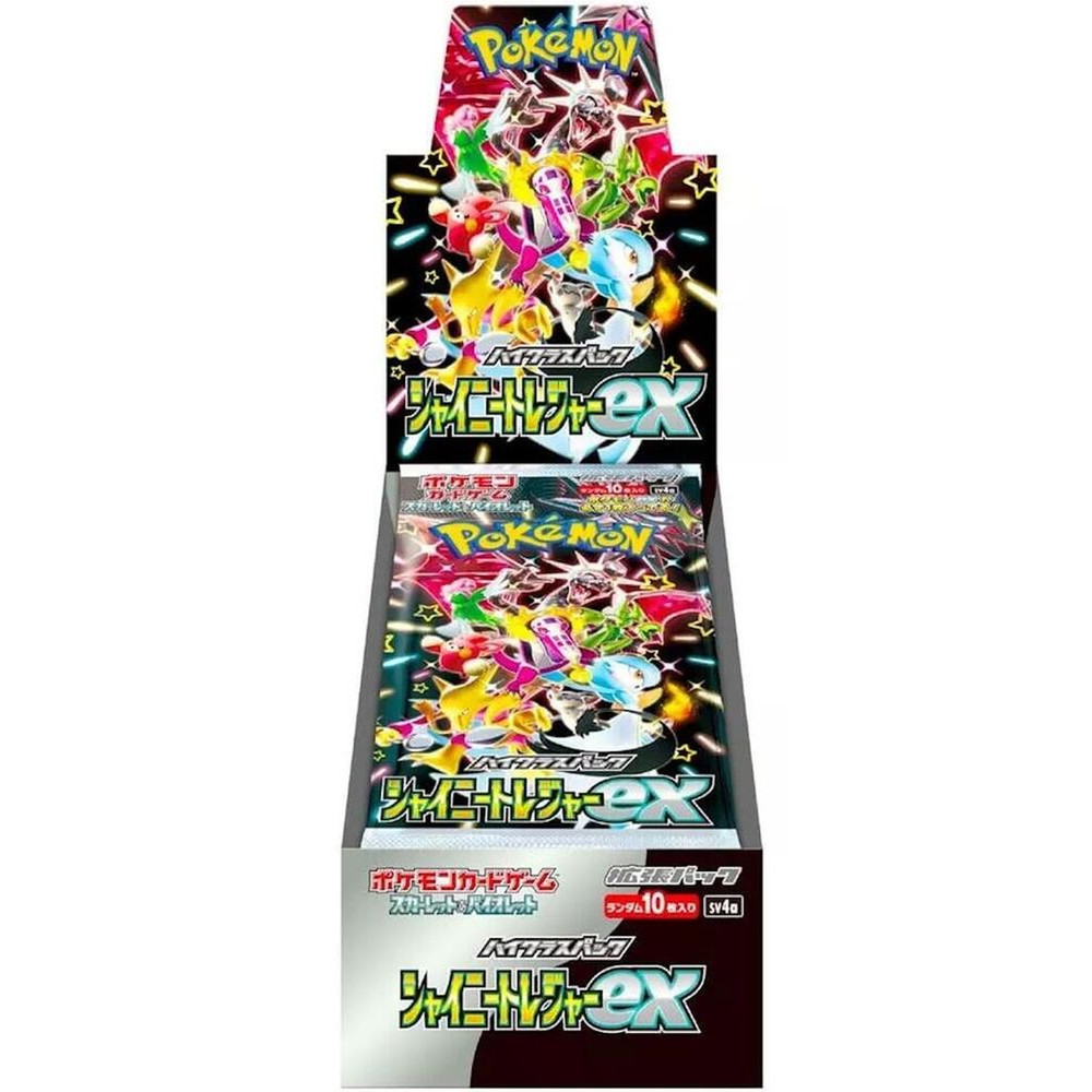 Pokemon TCG Japanese Shiny Treasure ex (SV4a) Booster Box - Sealed