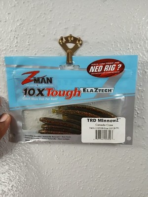 Zman TRD Minnowz 3.5'' Canda Craw Freshwater Finesse Lure