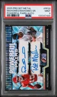 Patrick Mahomes / Mahomes Sr. #/10 Auto, 2025 Pro Set Metal #PP29 - PSA 9 MINT