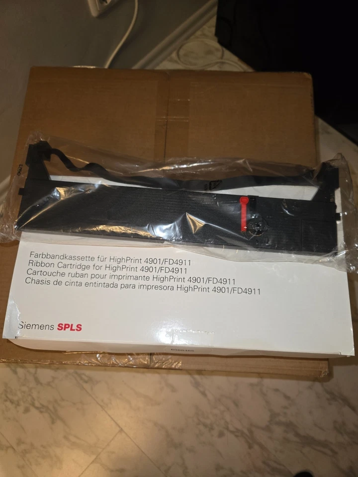 Siemens Farbbandkasette für HighPrint 4901/FD4911 schwarz