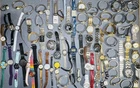 Huge Lot WRIST WATCHES for Parts/Repair 80 Watches Vintage-Now Timex Disney Etc