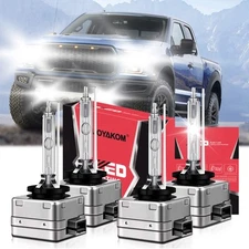 For Ford F-150 2014-2014 HID Car Front LED Headlight Kit Bulb High&Low Beam