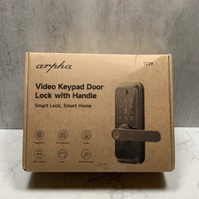 ARPHA Smart Video Door Lock 6-in-1 Keyless Entry Wi-Fi Deadbolt Handle T229