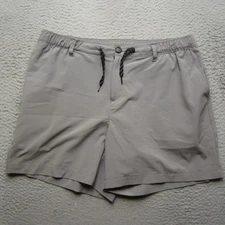 Chubbies Shorts Mens 2XL Gray Everywear 6 Inch Inseam Golf Casual Performance