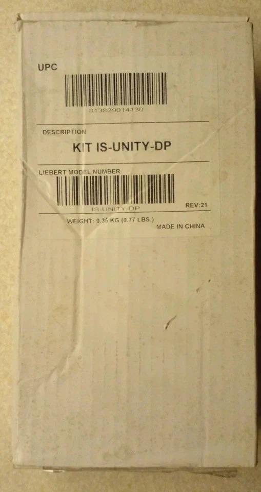 Emerson Liebert IS‑UNITY‑DP IntelliSlot Unity Communications Card SNMP/BACnet / - Image 3 of 4