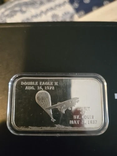 Super Rare! Double Eagle 2! By The Mint! 1 Oz .999 Silver Art Bar! Very Few Left
