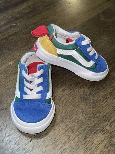 Scarpe Vans Oldol Skool Yach Clubia tagliao B 4ela telae pel blude verdeo