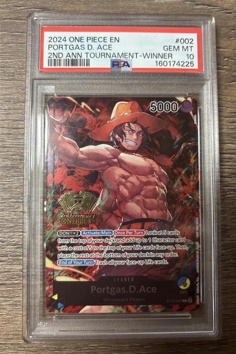 Portgas.D.Ace ST13-002 One Piece Promotion Cards for sale | eBay