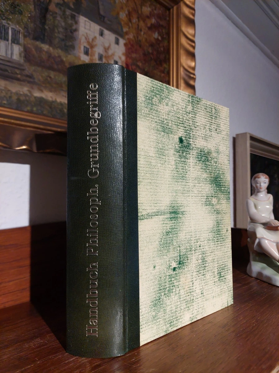 Krings PHILOSOPHIE Handbuch philosophischer Grundbegriffe LEDER HANDEINBAND