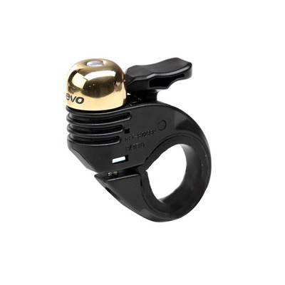 EVO Ringer Trigger Bell for 22-31.8mm Bar & Handlebar Mount, Durable Black