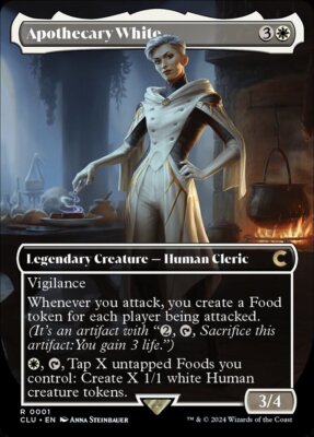 mtg white control cards MTG Magic the Gathering Apothecary White (1/289) Ravnica Clue Edition NM